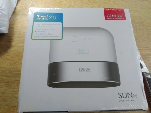 SUNUV SUN3 Smart 2.0 Nail Dryer 48W UV LED Lamp Nail with Smart Invisible Digital Timer Display Nail Drying Machine reviews №1 189299