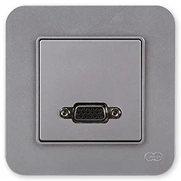 

PnpnElectrıc Gns Radius Metallic Silver VGA Socket