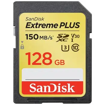 

Extreme PLUS memory card SDXC 128 GB up to 150 MB / sec, class 10, u3, V30