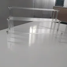 Estante de acrílico transparente para maquillaje, cosméticos, modelo de muñeca de juguete, soporte de exhibición para almacenamiento