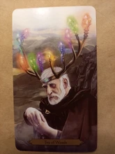 Juego de cartas de Tarot de wizorards, cubierta de alta calidad, versión en inglés, juguete de adivinación, juego de La Fortuna, 2020