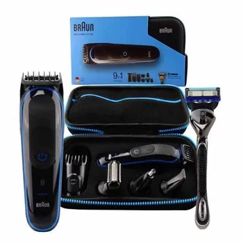 

Rechargeable Electric Shaver Braun MGK3980 LED Black