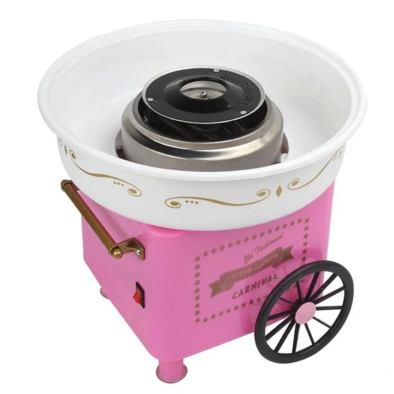 Candy floss Домашний аппарат для приготовления сладкая вата для детей из Россия - Цвет: Red