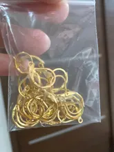 30 uds/1 lote envío gratis pendiente de semicírculo ganchos palanca Splitring pendiente oro plata Chapado en bronce para joyería