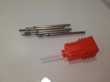 Brocas de diamante para uñas, accesorios de máquina de manicura eléctrica, fresas rotativas, cortador, herramientas de removedor de uñas, 1 ud., gran oferta
