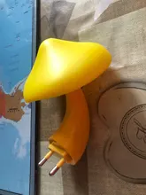 Lights-Lamp Wall-Socket Mushroom Us-Plug Led-Night-Light Home-Decoration for EU