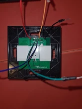 Interruptor táctil para luz, 1/2/3 entradas, enchufe de pared con wifi, para Google Home, control de voz con Alexa