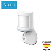 Sensor de Movimientos cuerpo humano de la intensidad de luz Original Aqara ZigBee versión RTCGQ11LM Compatible con Homekit