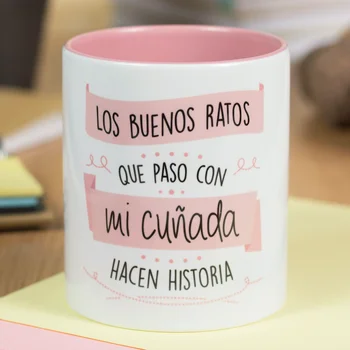 

The Mind is Wonderful-Cup mugs with sentence and drawing amusing (Creative and original,! Eres a cousin...) Original Gift for PRIMO