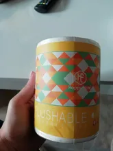 Happyflute-100% biodegradables y de pañales desechables, forros de tela, 1 rollo, Envío Gratis