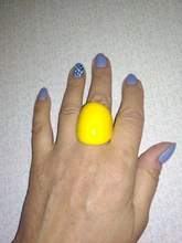 FishSheep Punk geométrico grande de resina anillos para las mujeres de gran colorido redondo acrílico brillo anillo de dedo de moda femenina joyería de fiesta