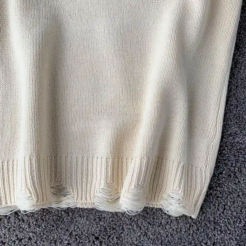 Autumn Female Student Casual Temperament Knitted Pullover Vest letter emboridery Sleeveless V-neck Sweater Vest autumn