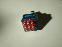 Metal-Switch Effects-Pedal-Box Guitar Stomp-Foot 3PDT 9-Pin True-Bypass Blue Hot-Selling