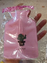 Bag Water-Bottle-Safe Hand Warm Portable Cute Cartoon for Women Explosion-Proof 300-Ml