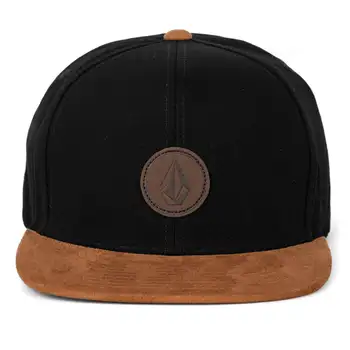 

VOLCOM model QUARTER FABRIC reference D5531413 color BLACKOUT. Cap for man. 6 piece cap, adjustable strap