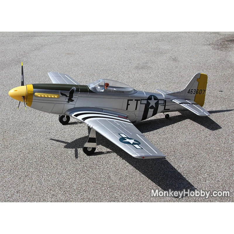 Dynam 1200mm P51 P51d Mustang Rc 