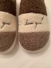 Slippers House Fur-Shoes Fluffy Soft Women Winter Casual Bedroom Girl Zapatillas-Mujer