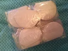 Almohadillas desechables de algodón para el sudor almohadillas axila bajo el brazo para el sudor, para vestido, protección contra el sudor, 100 Uds. (50 pares)