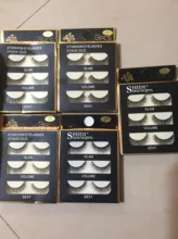 Mink-Eyelashes Makeup SHIDISHANGPIN Natural Wispy 3-Pairs 3d