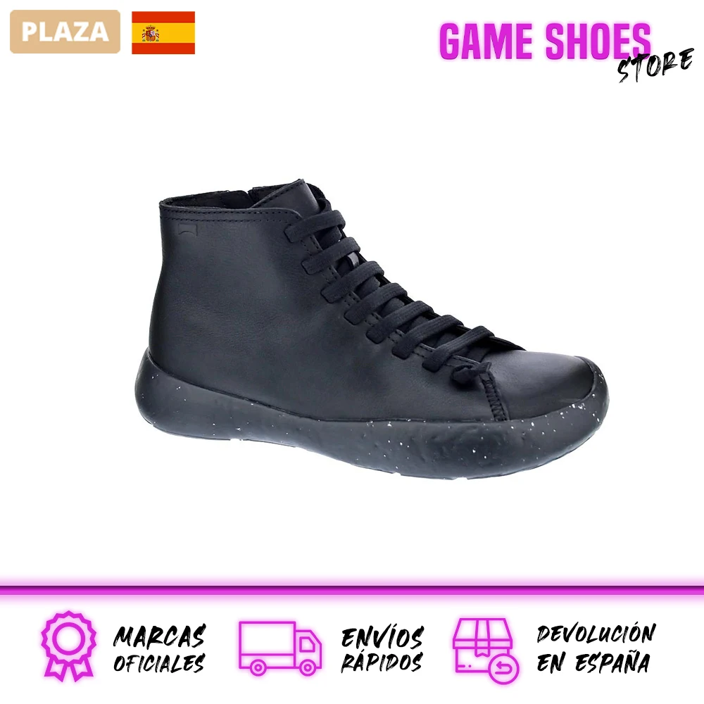 Camper Hombre Botas Modelo Peu color Negro Moda Hombre Otoño/invierno Botas  Calzado 100 % Originales|Botas básicas| - AliExpress