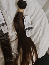 Hueso recto Highligh mechones con cierre brasileño extensiones de pelo ondulado mechones con cierre extensiones de cabello humano mechones con cierre cabello Remy