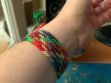 Correa de nailon trenzado para Apple watch, correa elástica de 44mm, 40mm, 38mm y 42mm, serie iWatch 3, 4, 5, se, 6