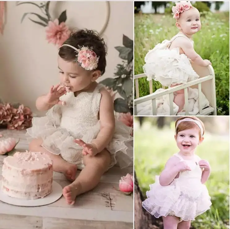 New Cute Newborn Infant Baby Girl Summer Cotton Clothes Lace Ruffles Bodysuit Sunsuit Outfits Clothes baby bodysuit baby clothing