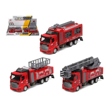 

Red fire truck