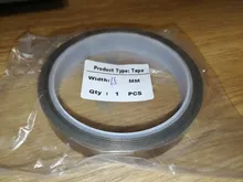 YX-Cinta de sellado resistente a altas temperaturas, aislamiento de tejido adhesivo, 300 grados, máquina de sellado al vacío, 10M/rollo