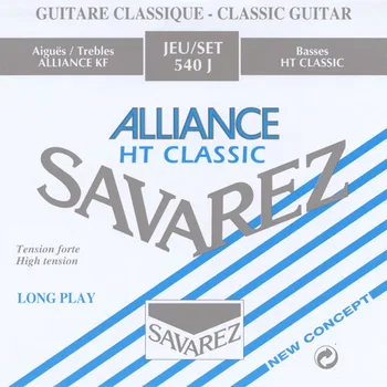 

540j alliance Bleu string kit for classical guitar Savarez