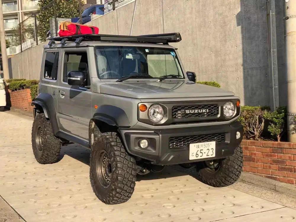 JB64/74 Новый Jimny 2019 низкая крыша каритара сплав|Багажники для крыши авто и ящики| |