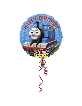 

Balloon Thomas Happy Birthday with Music Round 71cm A2349401