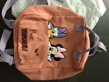 Mochila Minnie Mouse de Disney con dibujos animados para niños y niñas, morral escolar con diseño de ratón de Mickey