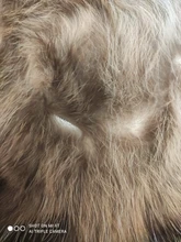 BLUENESSFAIR-Chaqueta larga impermeable de invierno para mujer, abrigo de piel de zorro y mapache Natural, ropa de calle extraíble, 2020