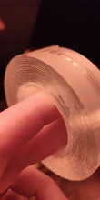 Cinta mágica Nano de doble cara, transparente, reutilizable, impermeable, Gekkotape para el hogar, 1M/2M/3/5M