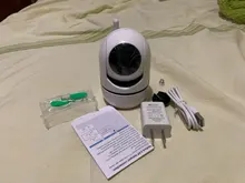 QZT-cámara IP de seguridad para el hogar, con visión nocturna Monitor de bebé, WiFi, CCTV, inalámbrica, interior, 360