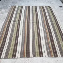 Турецкий ковер квадратный серый ковер 6'7'' X 8'4''/200x254 см