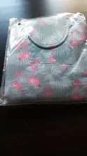 Bolsas de cosméticos de poliéster para mujer, bolso de gran capacidad a la moda, para cosméticos para chicas, envío directo