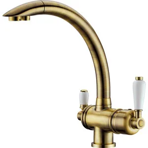 

Mixer elghansa terrakotta bronze for kitchen, with filter connection, bronze (56a5840-bronze)