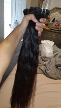 Halo-extensiones de cabello humano brasileño virgen, extensiones de cabello Natural y liso de 100% Natural, de 1, 3, 4 mechones, 26, 28, 30 pulgadas, 8A
