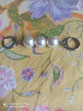 Bolso con correa de cadena de perlas, extensor para bolso de hombro cruzado, accesorios de bolso, dijes