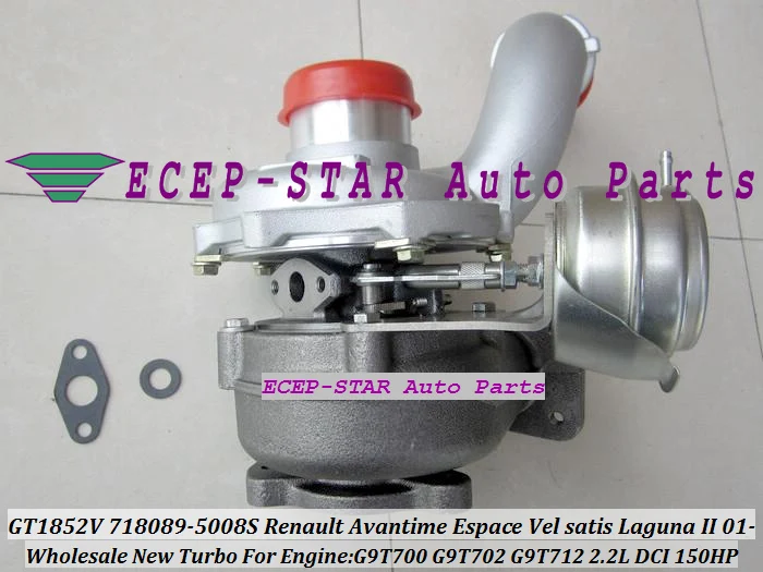 GT1852V 718089-5008S 718089 Turbo Turbine Turbocharger FIt For Renault Avantime Espace Vel satis Laguna II 2001- G9T700 2.2L DCI 150HP (5)