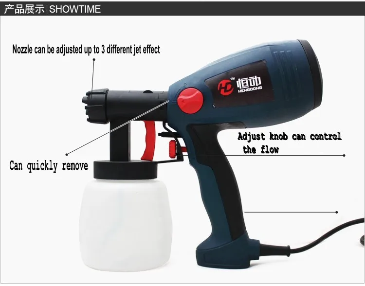 220v Электрический Краски опрыскиватель с электрическим приводом Краски пистолет-распылитель инструмент/Аэрограф для макияжа хорошего качества