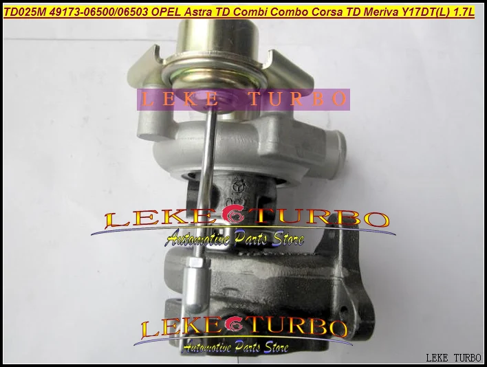 Wholesale NEW TD025 49173-06500 49173-06503 Turbo Turbocharger For OPEL Astra TD Combi Combo Corsa TD Meriva Y17DT Y17DTL 1.7L (4)
