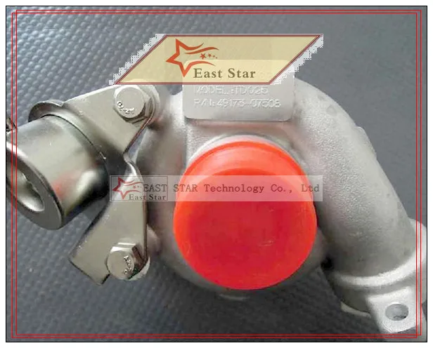 Турбо картридж CHRA TD025 49173-07503 49173-07502 49173-07516 49173-07522 для peugeot 207 307 308 C3 C4 Xsara 1.6L HDI DV6ATED4