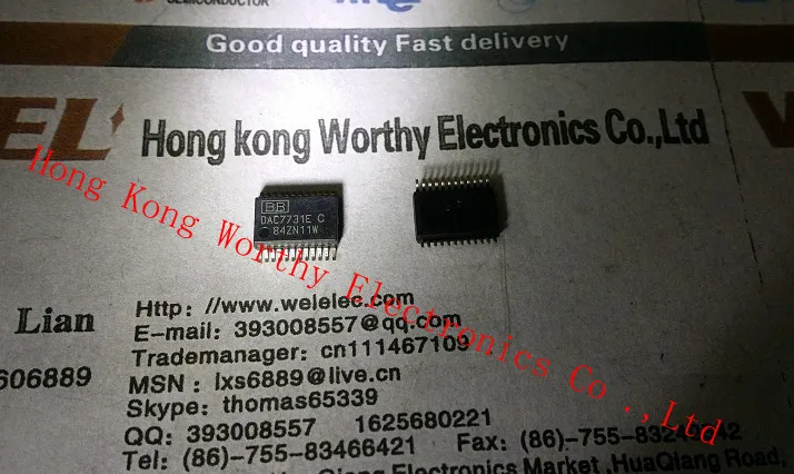 10 шт./лот DAC7731EC DAC7731E C DAC7731 7731 SSOP-24