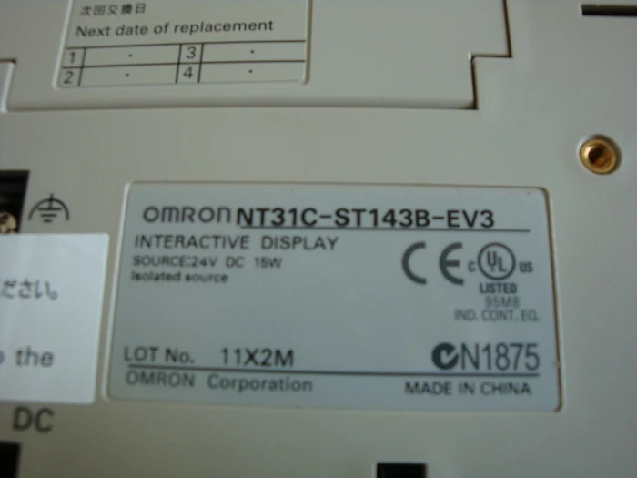 OMRON HMI интерактивный дисплей NT31C-ST143B-EV3 NT31C ST143 ST143B EV3 V3 сенсорная панель