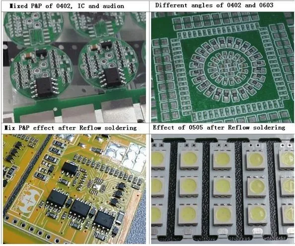 TVM802B светодиодный свет производственная линия автоматизированная сборка малых SMT машин