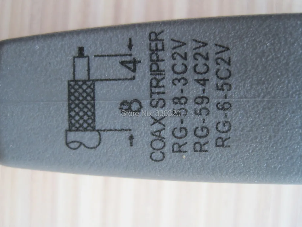 Роторный коаксиальный кабель, кусочки инструмент RG58 RG59 RG6 зачистки проводов Стриптизерша LS-322