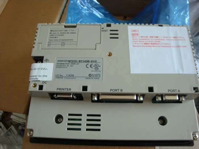 OMRON HMI интерактивный дисплей NT31C-ST143B-EV3 NT31C ST143 ST143B EV3 V3 сенсорная панель